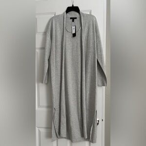 Banana Republic extra-long open-front cardigan